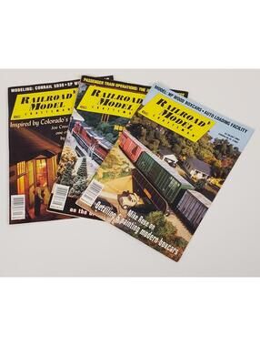 Railroad Model Craftsman Lot 2003: July, August & September Issues